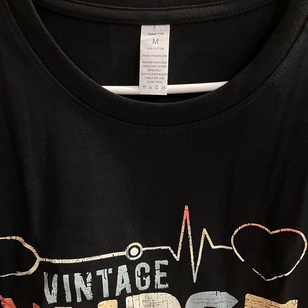 Vintage Nurse Graphic T-Shirt - Picture 2 of 2
